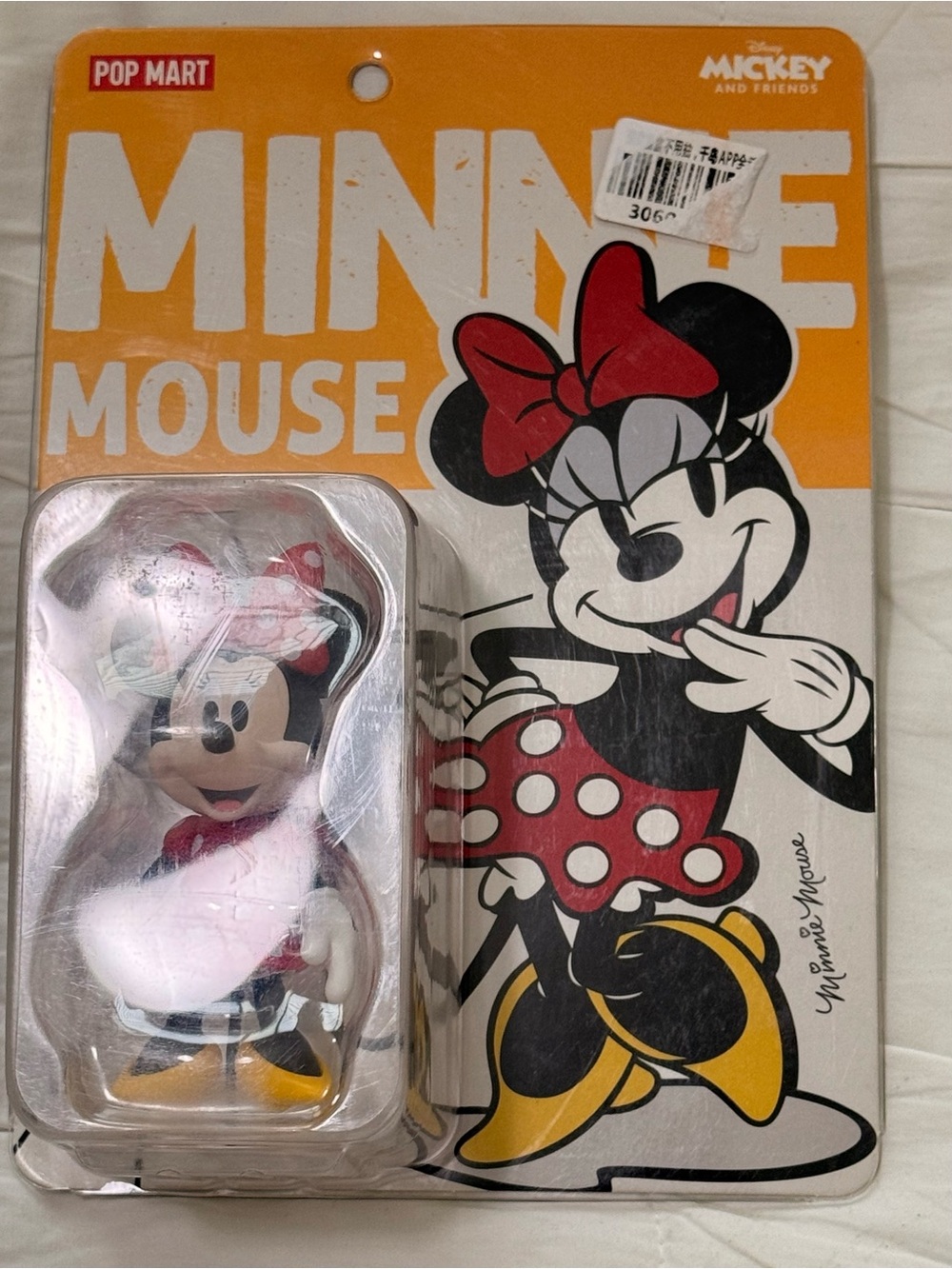 Pop Mart Minnie Mouse Figure - Red, Yellow & Black